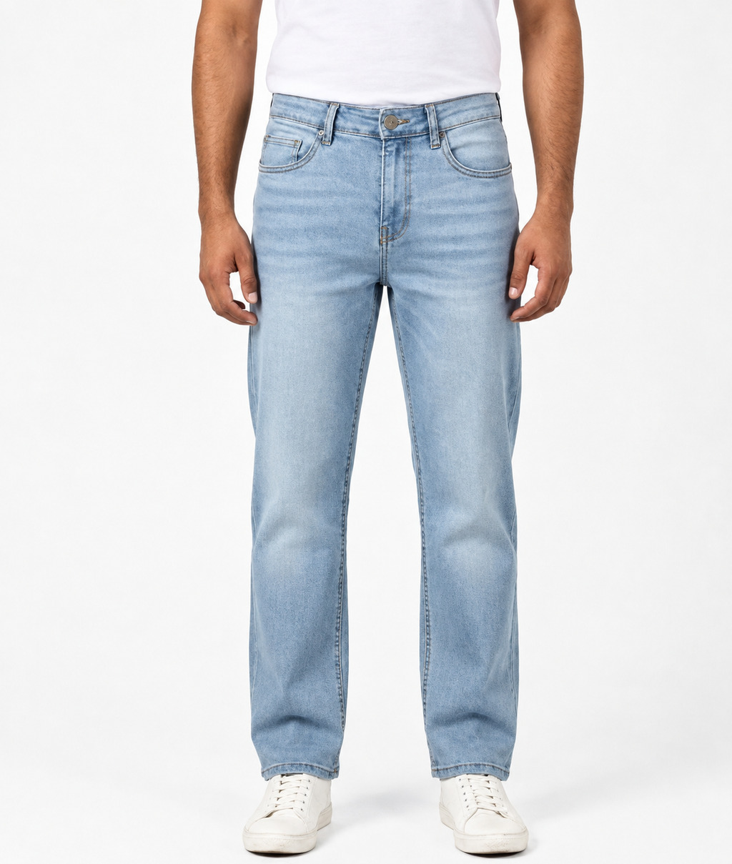 #F459 STRAIGHT FIT JEANS NEW ARRIVAL