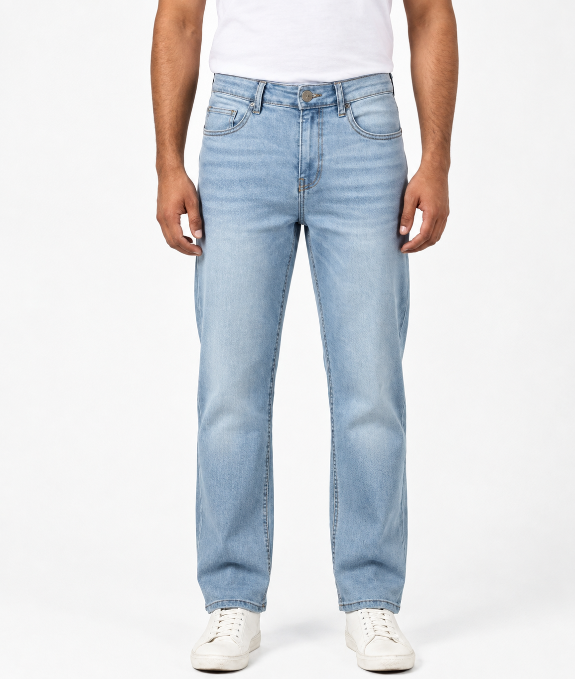 #F459 STRAIGHT FIT JEANS NEW ARRIVAL