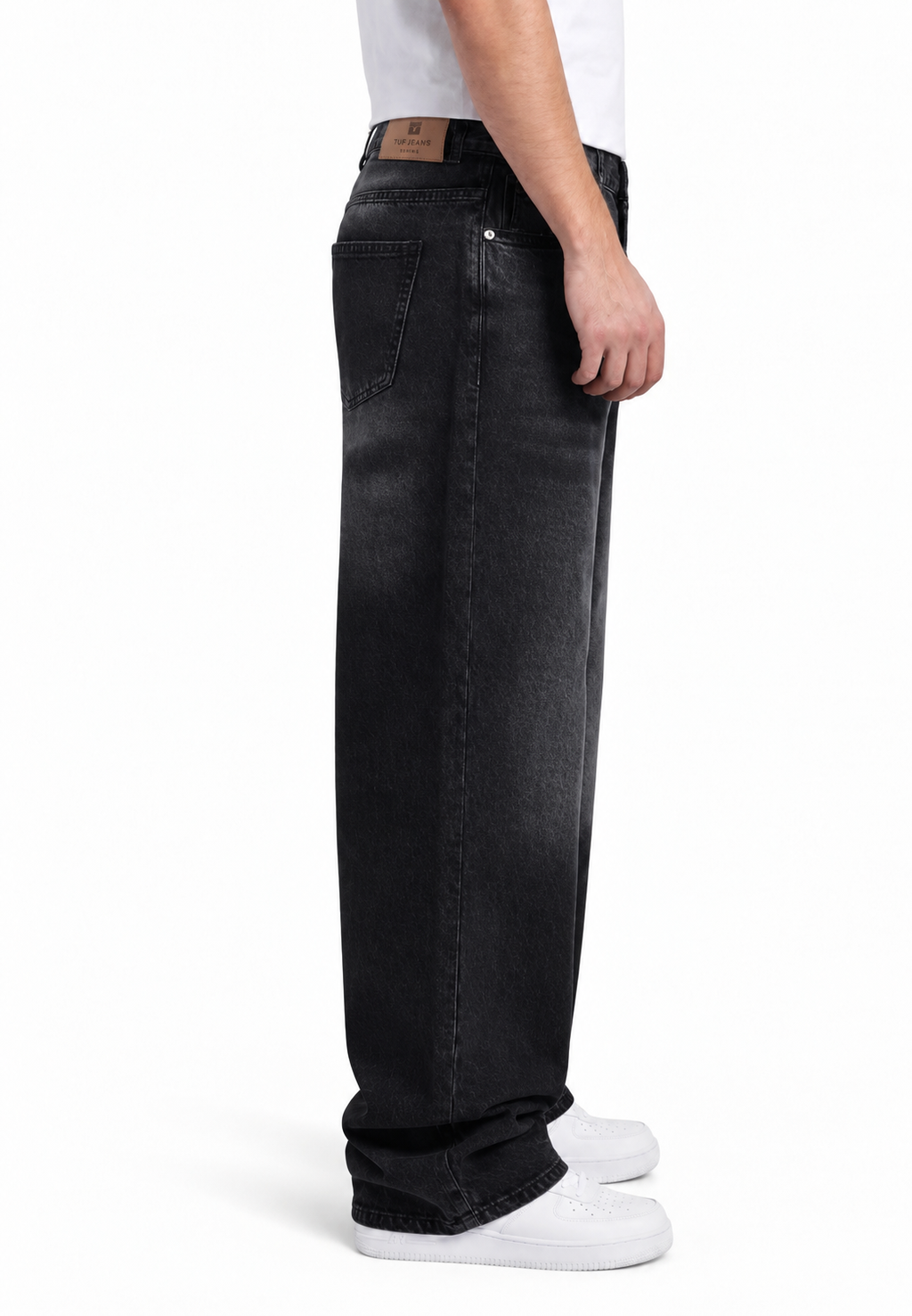 CHARCOAL WASHED BLACK