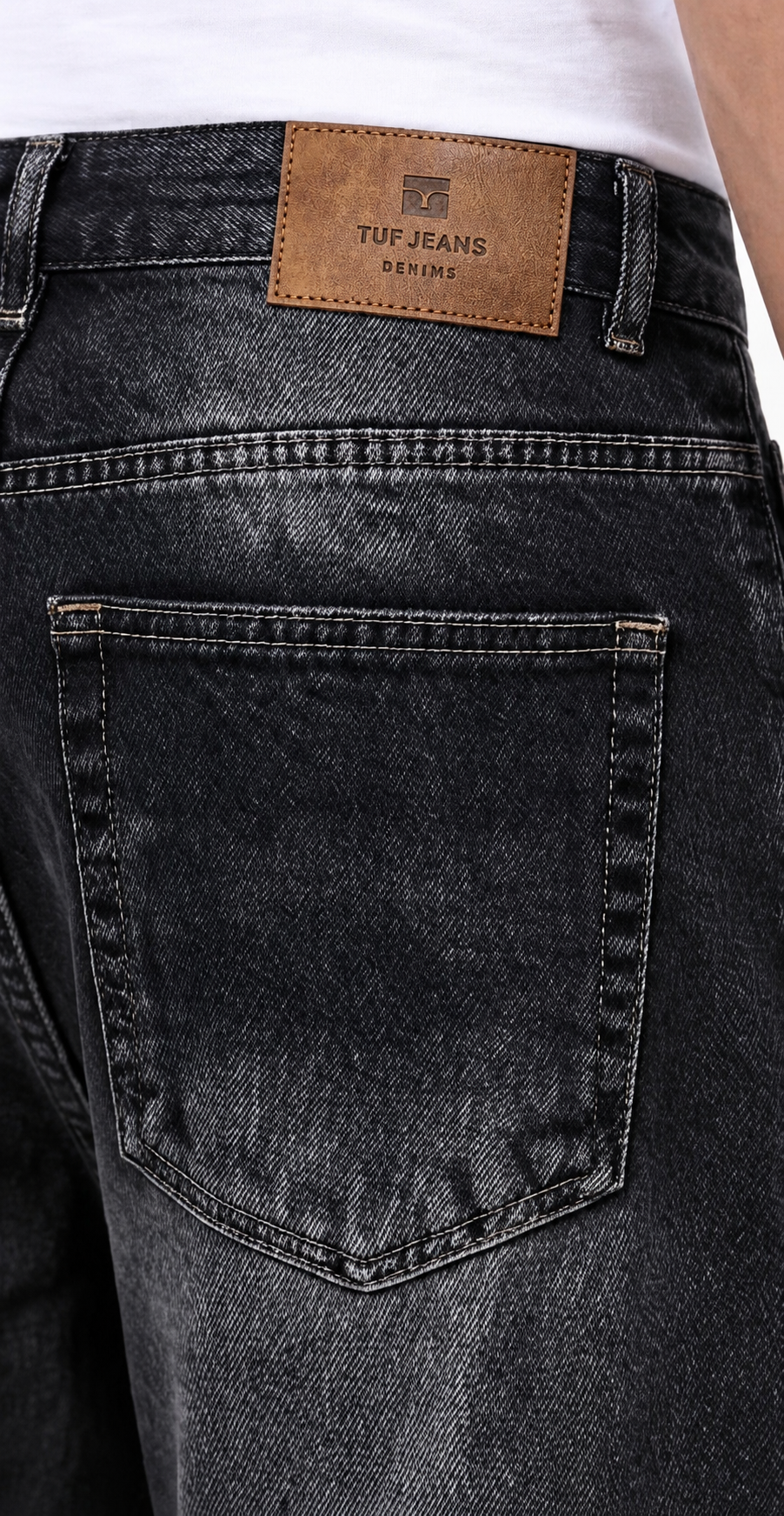 CHARCOAL WASHED BLACK